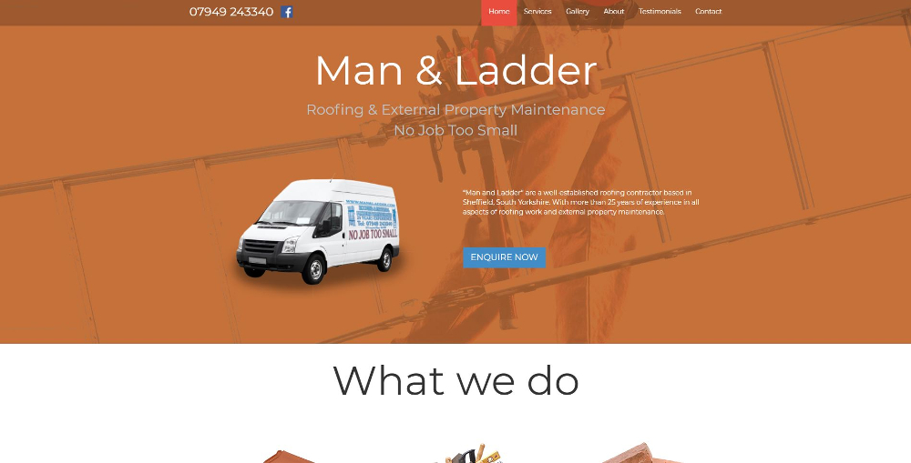 Man & Ladder